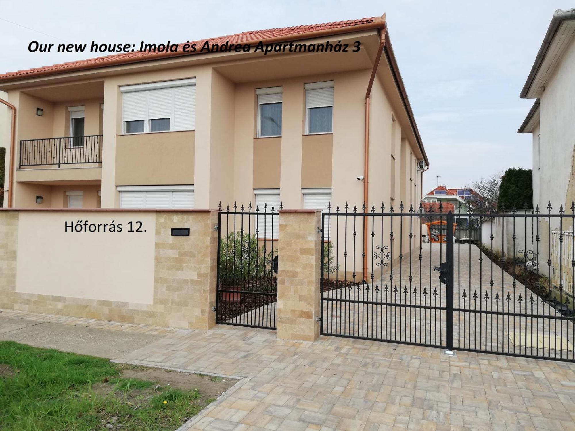 Imola Es Andrea Apartmanhaz 2 Hajduszoboszlo Bagian luar foto